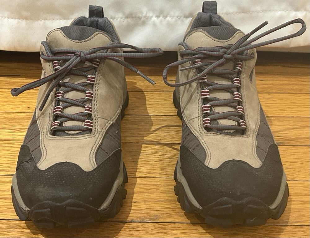 Merrell Women's Monarch II Low Brown Leather Hiking Shoes Sz 8
